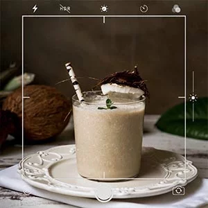 coconut smoothie coconut smoothie