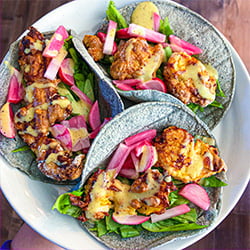 air fried chicken taco air fried chicken taco