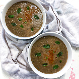 Easy Vegan Vitamix Mediterranean Lentil Soup Easy Vegan Vitamix Mediterranean Lentil Soup