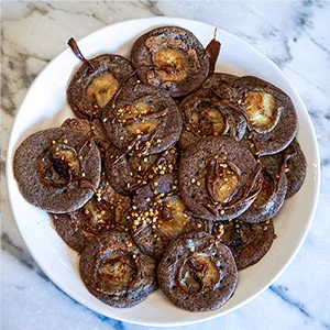 mini buckwheat banana pancakes mini buckwheat banana pancakes