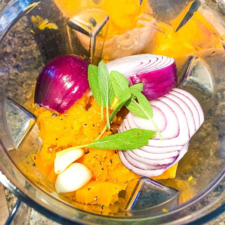 Vitamix Thai Butternut Squash Soup Organically Blissful