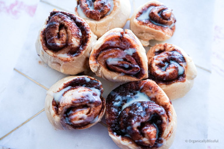 Pizza Dough Cinnamon Rolls Organically Blissful