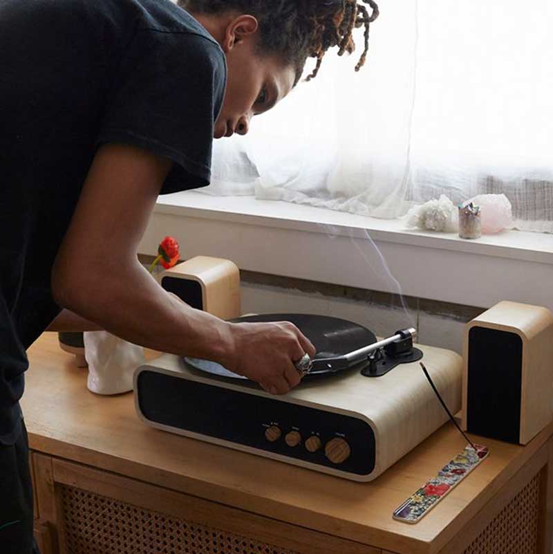 RECORD player