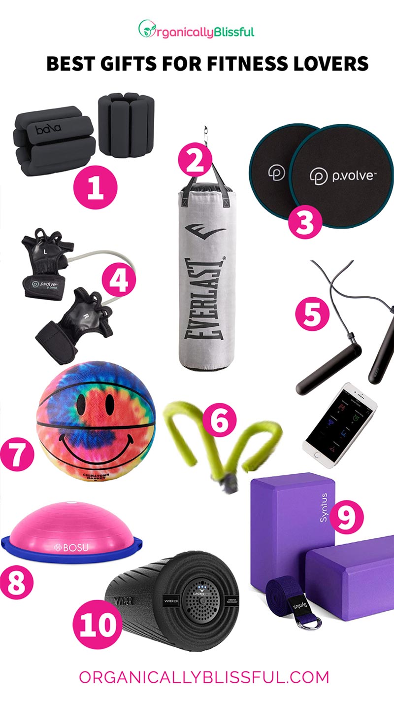 Best Gifts For Fitness Lovers - Organically Blissful