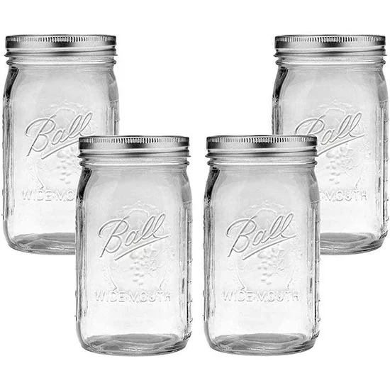 Ball Wide-Mouth Mason Jars Ball Wide-Mouth Mason Jars