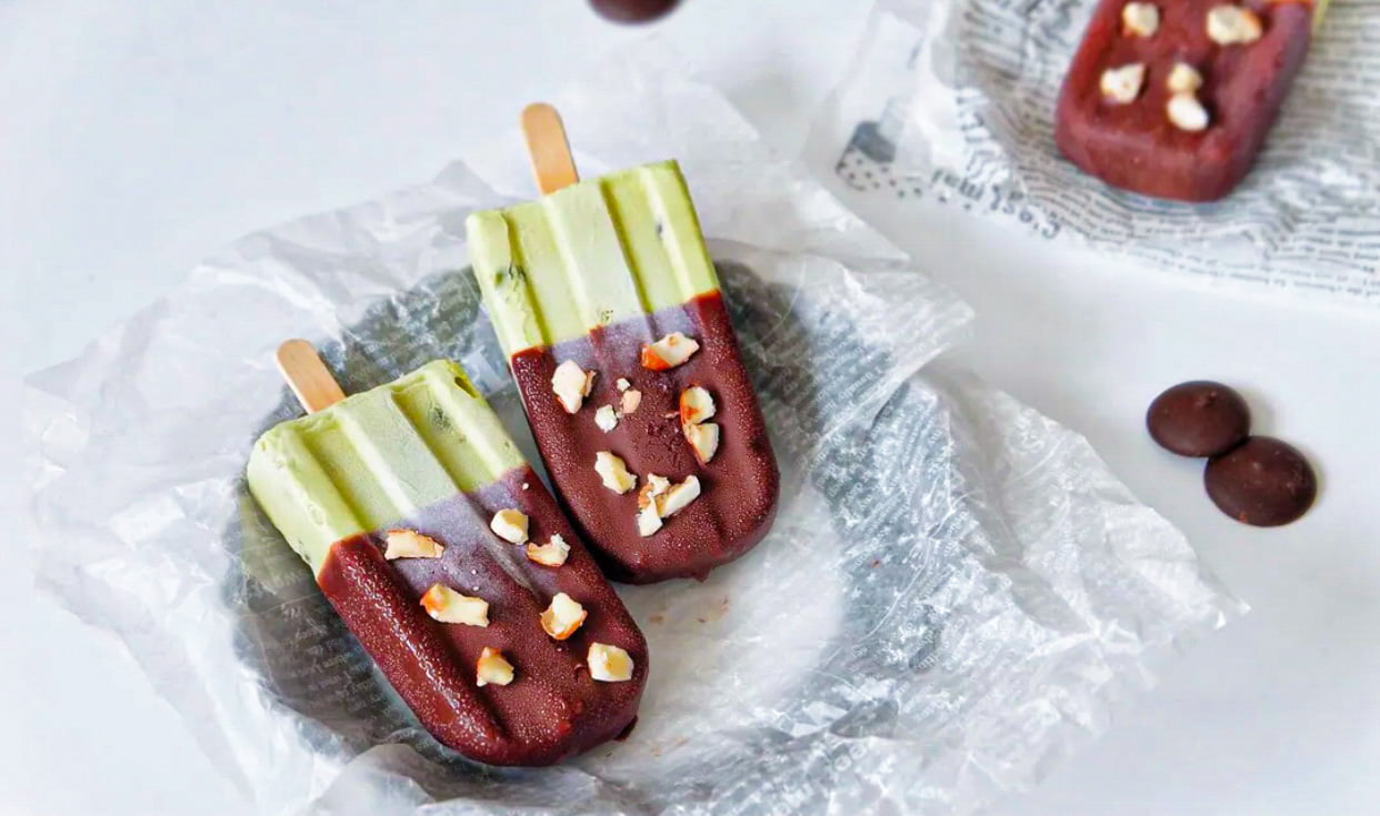 Avocado Paletas Mexican Popsicles