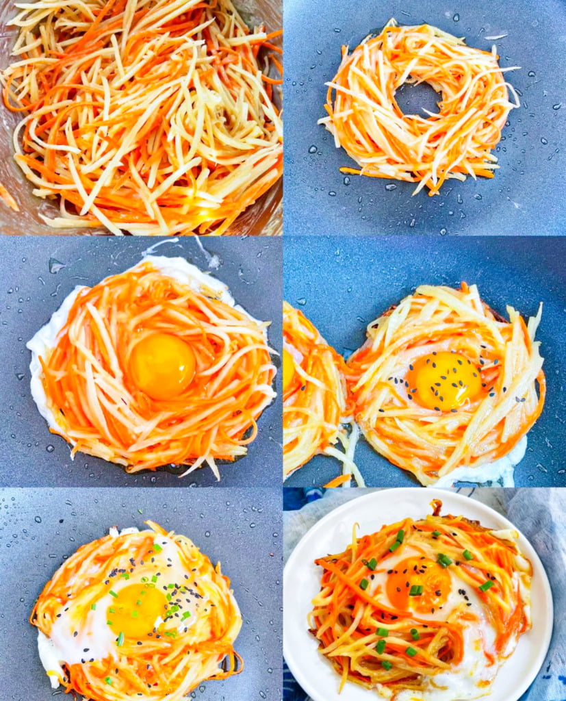 Veggie Egg In a Basket Organically Blissful