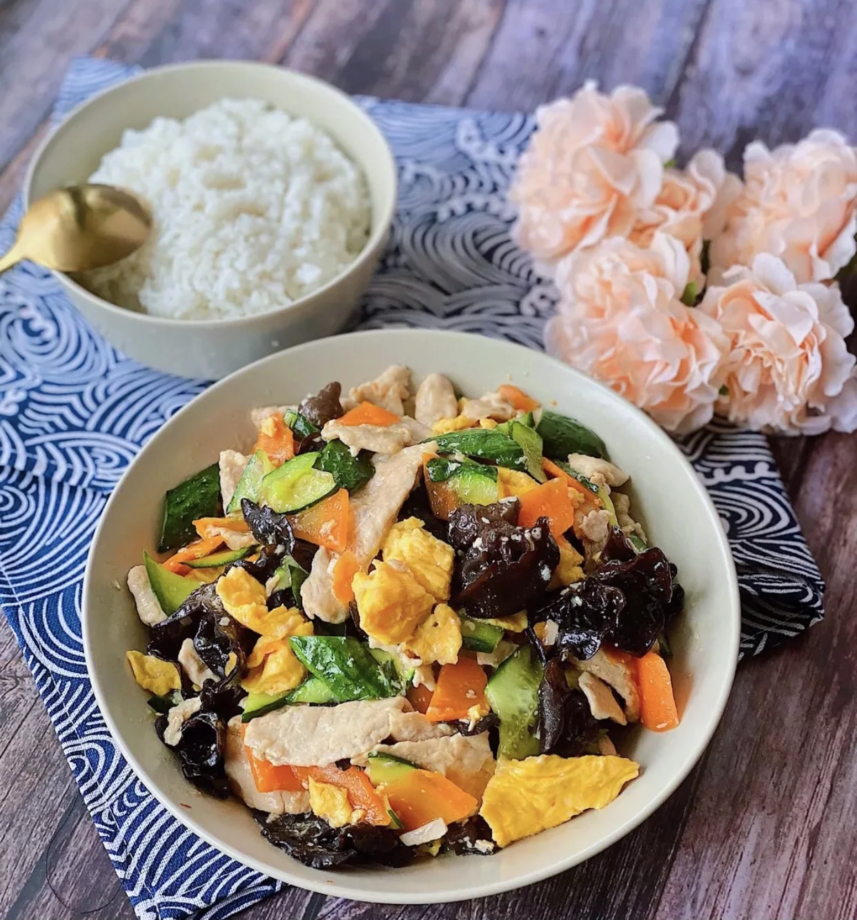 moo shu chicken 1 moo shu chicken