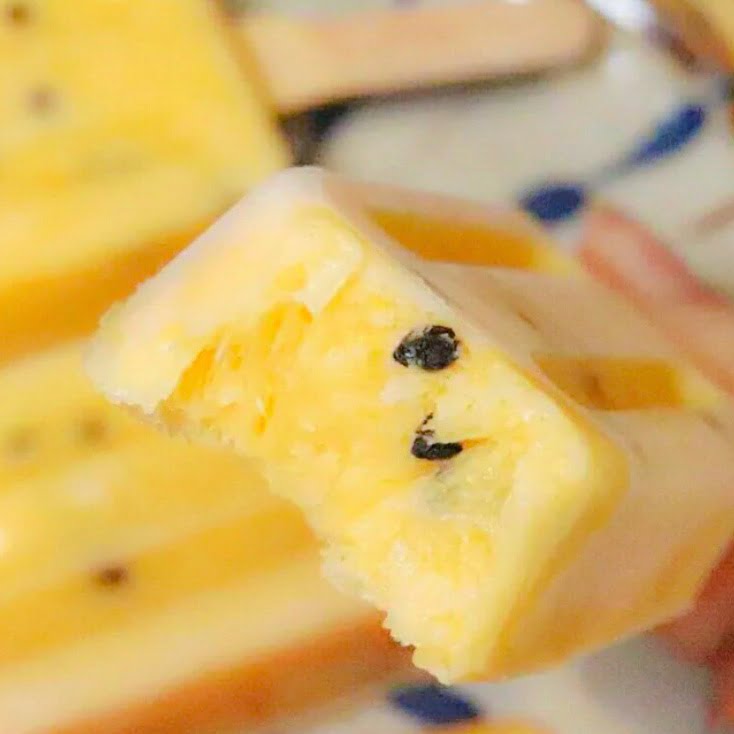 passion fruit mango popsicle square passion fruit mango popsicle