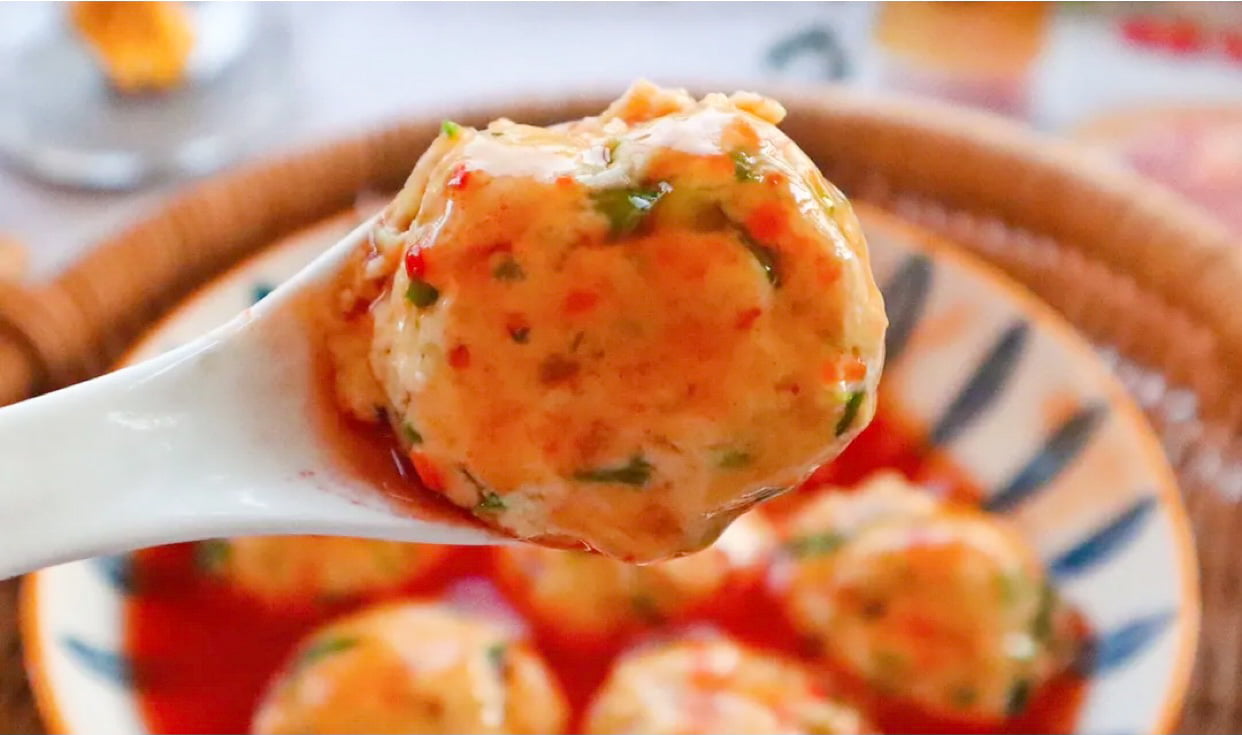 tofu meatball 4 sweet and sour meatball
