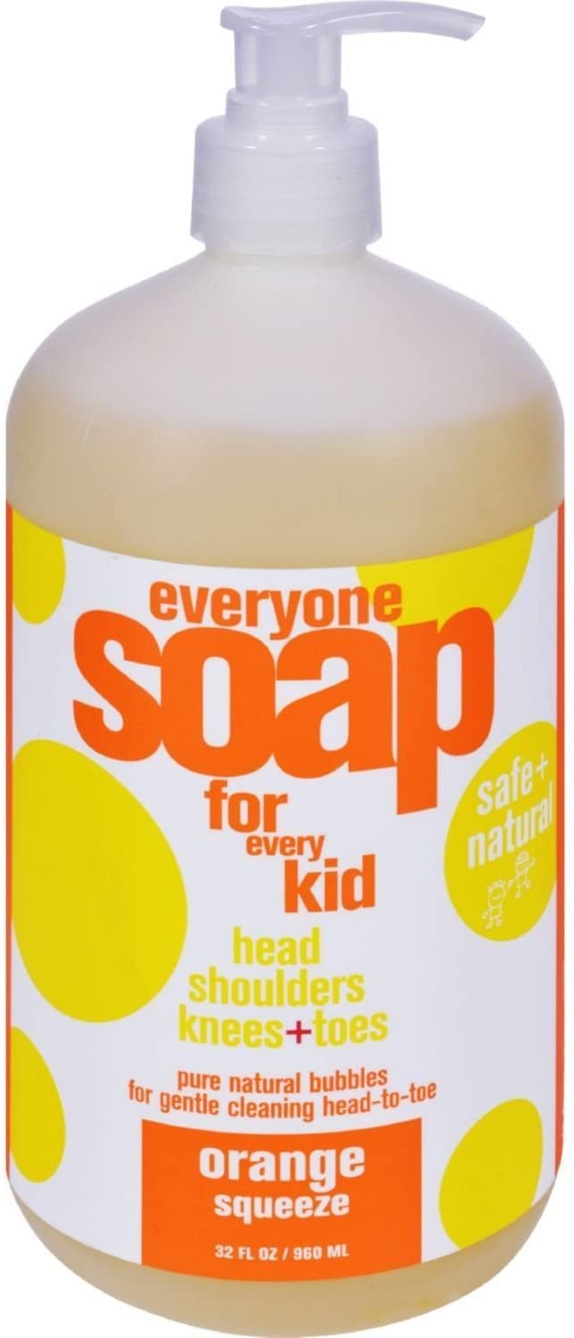 Everyone 3-in-1 Kids Soap: Orange Squeeze Shampoo, Body Wash, and Bubble Bath Everyone 3-in-1 Kids Soap: Orange Squeeze Shampoo, Body Wash, and Bubble Bath