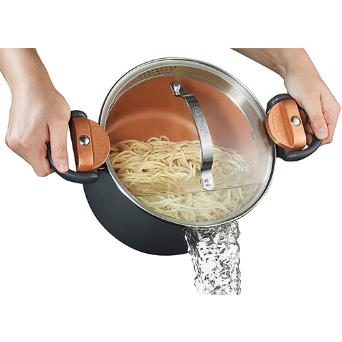 Gotham Multi-Purpose Pasta Pot with Strainer Lid Gotham Multi-Purpose Pasta Pot with Strainer Lid