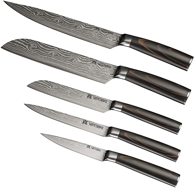 Satoshi Knives Pro Kitchen 5-Knife Set Satoshi Knives Pro Kitchen 5-Knife Set