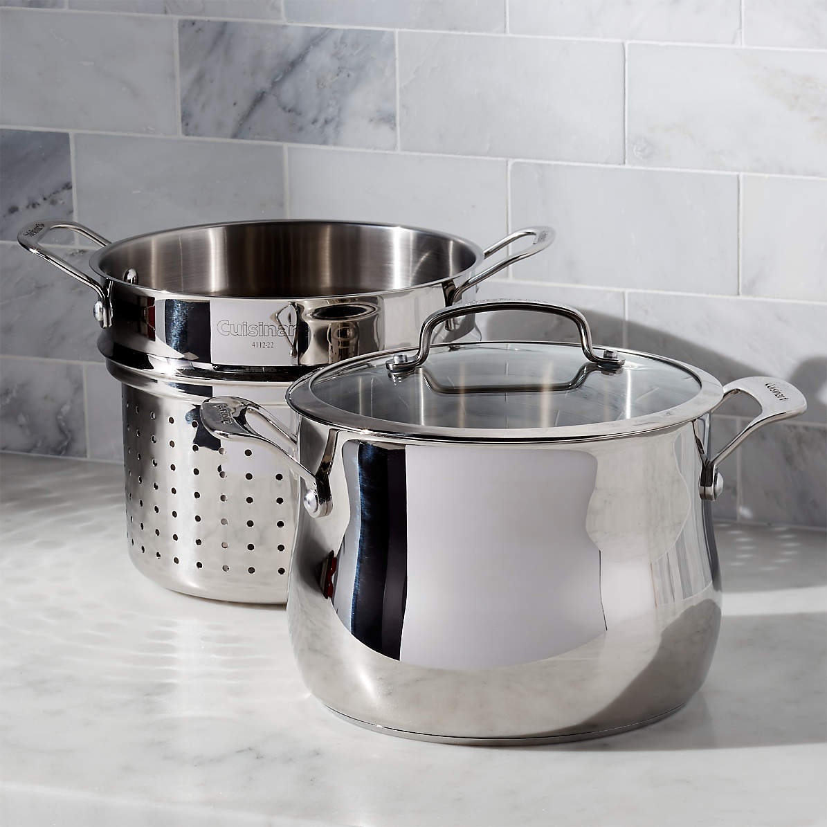 cuisinart-6-qt.-3-pc-pasta-pot-with-strainer Cuisinart Contour Stainless 6-Quart, 3-Piece Pasta Pot with Cover