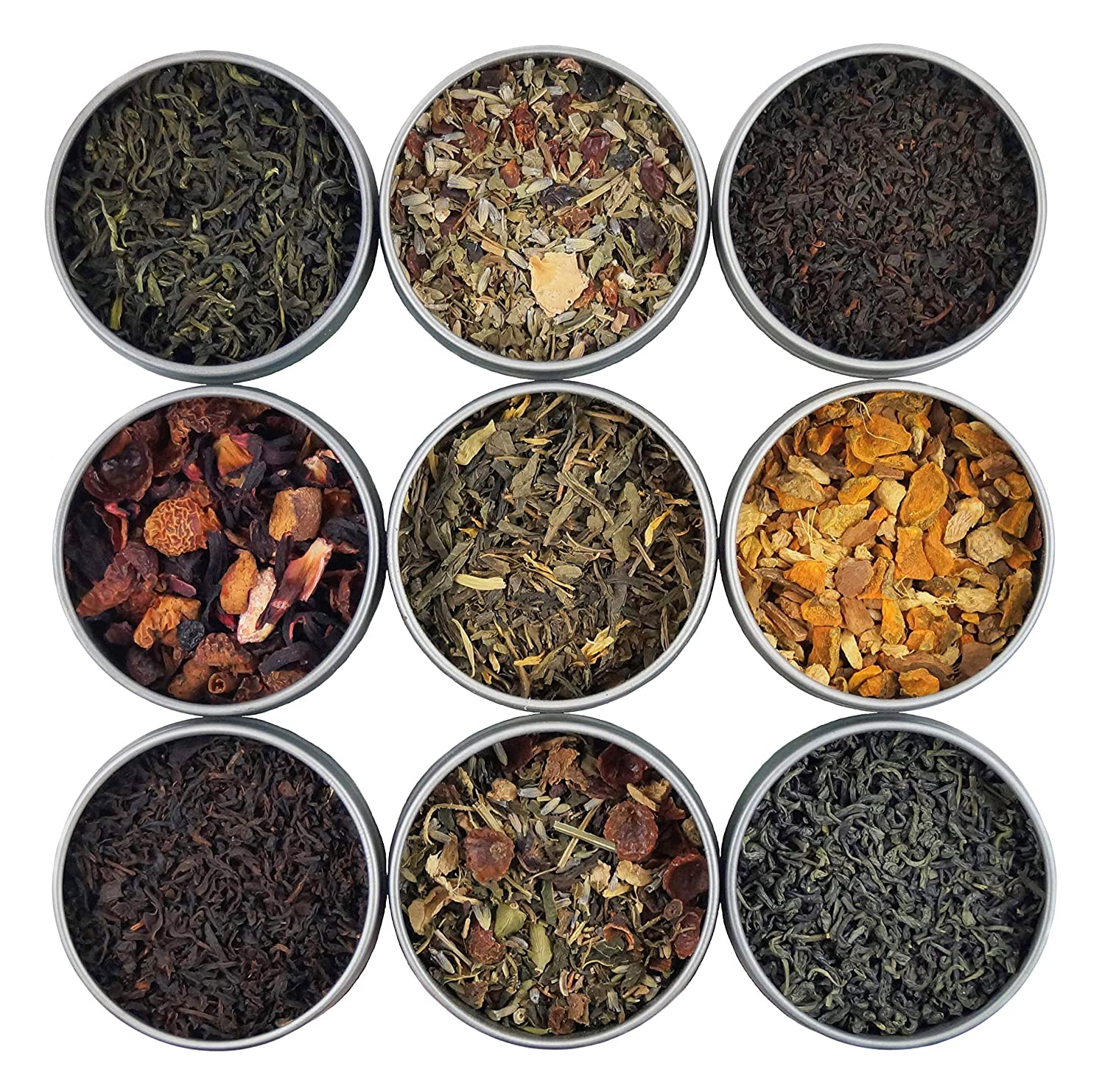 Heavenly Tea Leaves Organic Loose Leaf Tea Sampler Set Heavenly Tea Leaves Organic Loose Leaf Tea Sampler Set