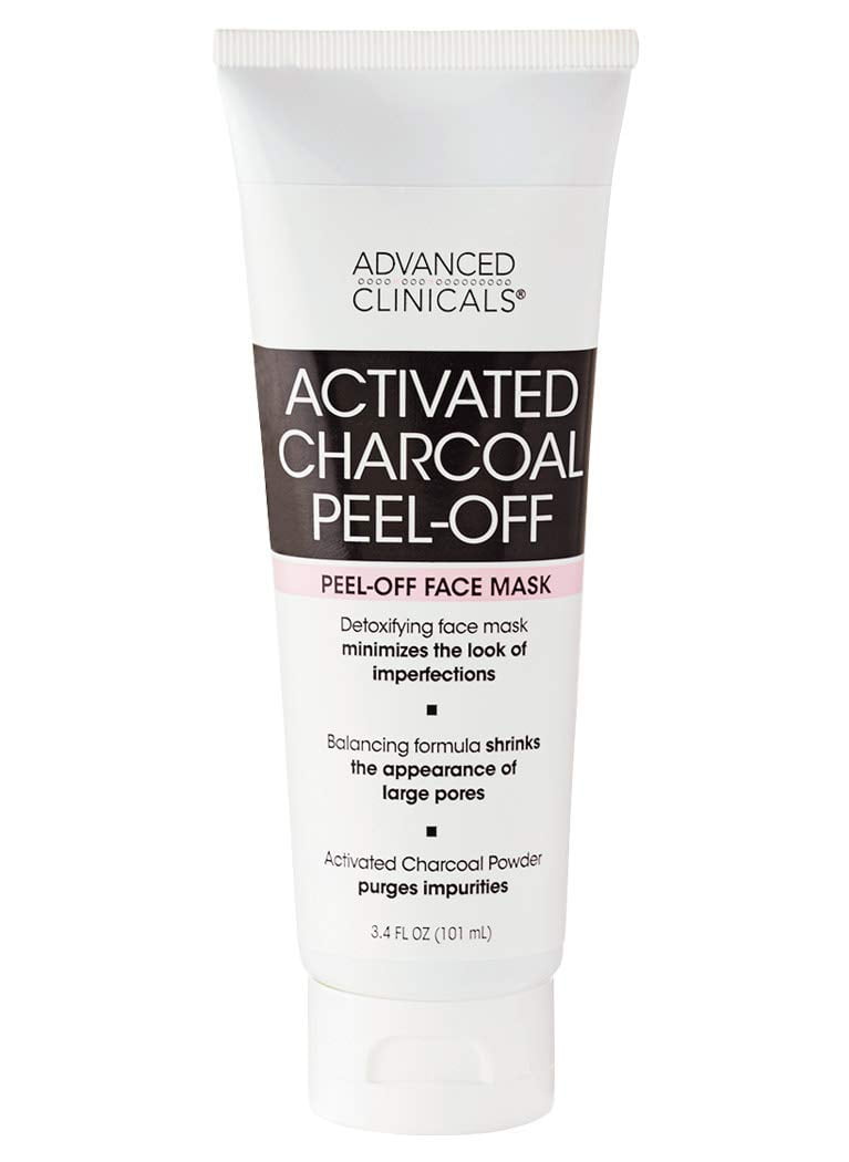 Advanced Clinicals Activated Charcoal Peel Off Face Mask Advanced Clinicals Activated Charcoal Peel Off Face Mask