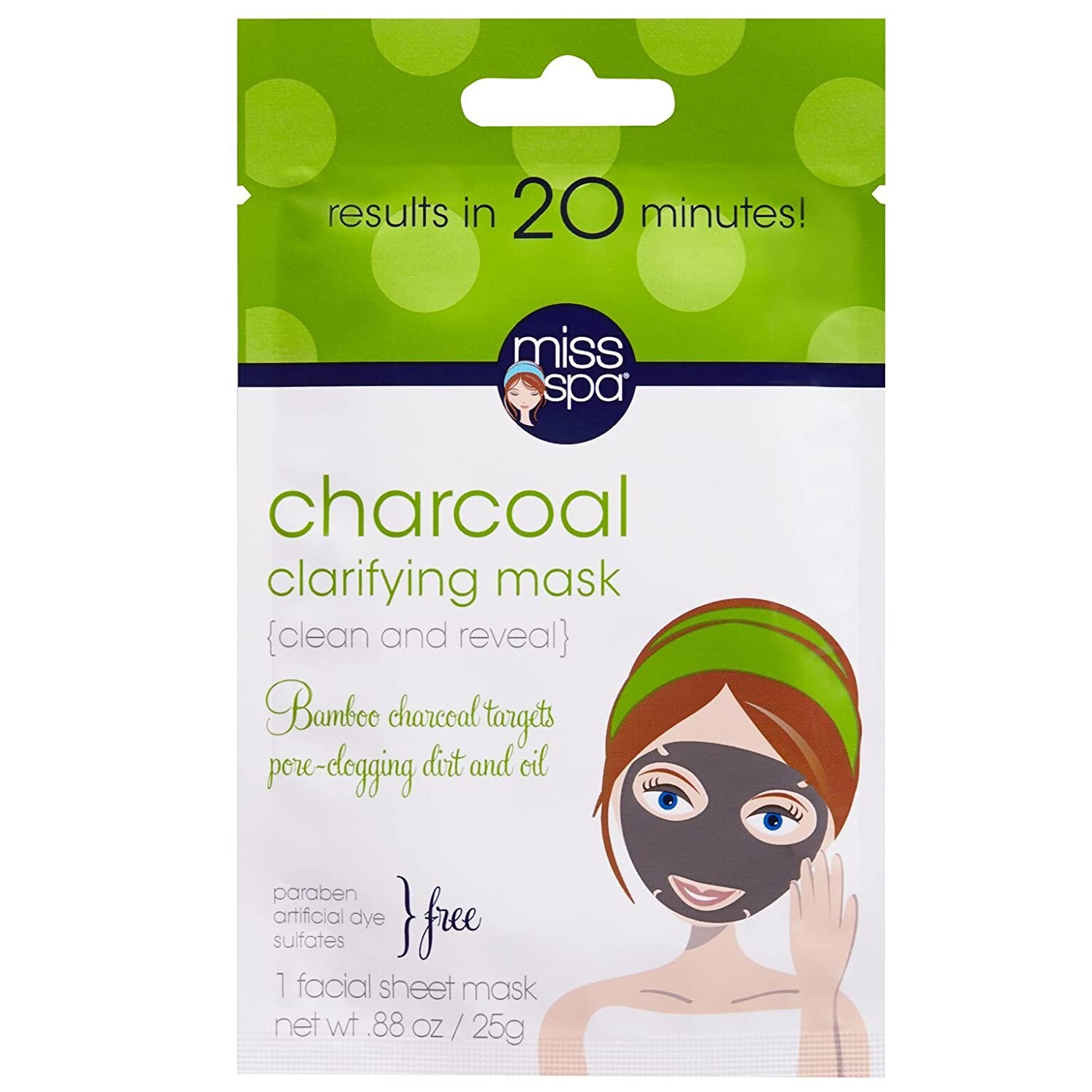Miss Spa Charcoal Clear Pore Peel-Off Mask Miss Spa Charcoal Clear Pore Peel-Off Mask