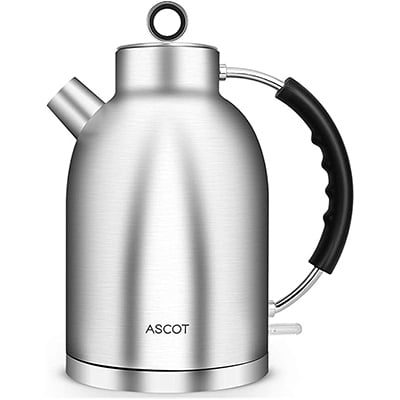 ASCOT Electric Tea Kettle & Hot Water Boiler ASCOT Electric Tea Kettle & Hot Water Boiler