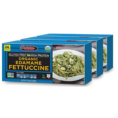 Seapoint Farms Organic Edamame Fettuccine Noodles Seapoint Farms Organic Edamame Fettuccine Noodles