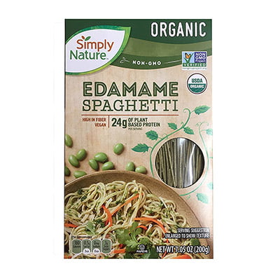 Simply Nature Organic Edamame Spaghetti Noodles Simply Nature Organic Edamame Spaghetti Noodles