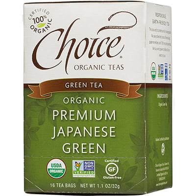 Choice Organic Teas Premium Japanese Green Tea Choice Organic Teas Premium Japanese Green Tea