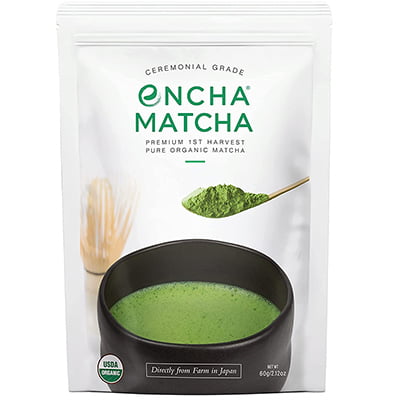 Encha Ceremonial Grade Matcha Green Tea Powder Encha Ceremonial Grade Matcha Green Tea Powder