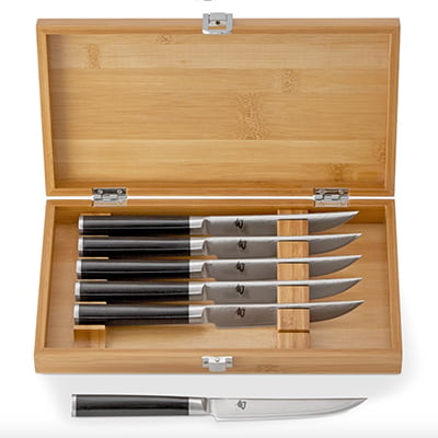 Shun Classic 6-Piece Steak Knife Set Shun Classic 6-Piece Steak Knife Set
