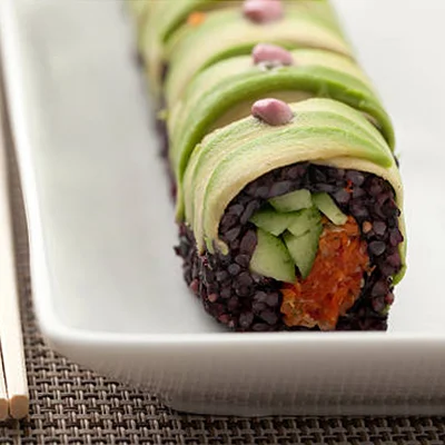 Forbidden Rice sushi