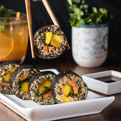 Quinoa sushi