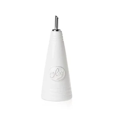 Vietri Lastra White Olive Oil Bottle Vietri Lastra White Olive Oil Bottle