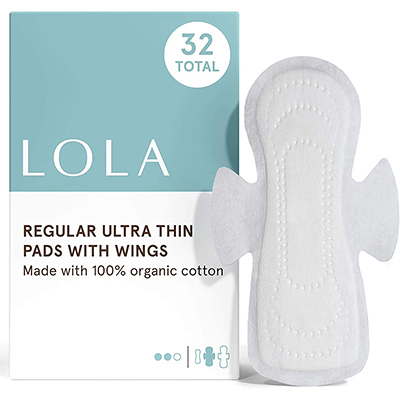 LOLA Regular Ultra-Thin Pads with Wings LOLA Regular Ultra-Thin Pads with Wings