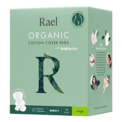 Rael Organic Cotton Pads (Large) Rael Organic Cotton Pads (Large)