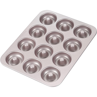 CHEFMADE Non-Stick Donut Mold Ring Pan