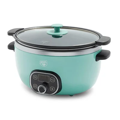 GreenLife Healthy Cook Duo 6 qt. Slow Cooker