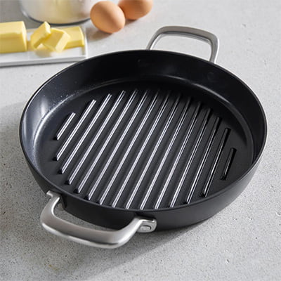 Greenpan GP5 Infinite8 Ceramic Nonstick Round Grill Pan Greenpan GP5 Infinite8 Ceramic Nonstick Round Grill Pan