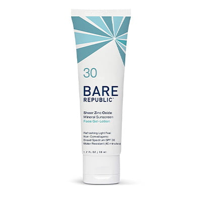Bare Republic Mineral SPF 30 Body Sunscreen Gel-Lotion