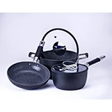 Sliq Ceramic Nonstick Cookware Set (12 pcs), Non Toxic PFOA and PTFE Free  Pots and Pans Set with Lids, Oven and Dishwasher Safe, Induction Compatible