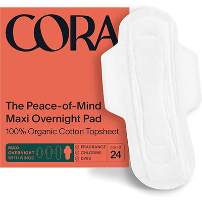 Cora The Peace-of-Mind Maxi Overnight Pad
