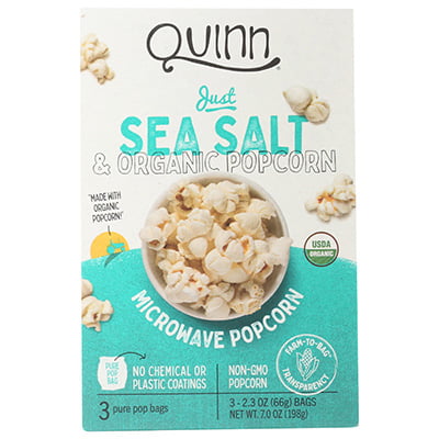 Quinn Just Sea Salt Popcorn