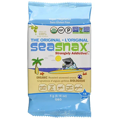 SeaSnax Grab-And-Go Organic Seaweed Snacks SeaSnax Grab-And-Go Organic Seaweed Snacks