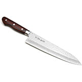Yoshihiro VG10 16 Layer Hammered Damascus Gyuto Japanese Knife thumbnail