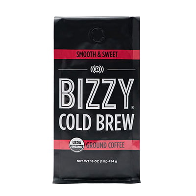 Bizzy Organic Cold Brew Coffee Smooth & Sweet Blend