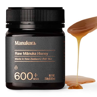 Manukora's Manuka Honey MGO 600+ UMF 16+