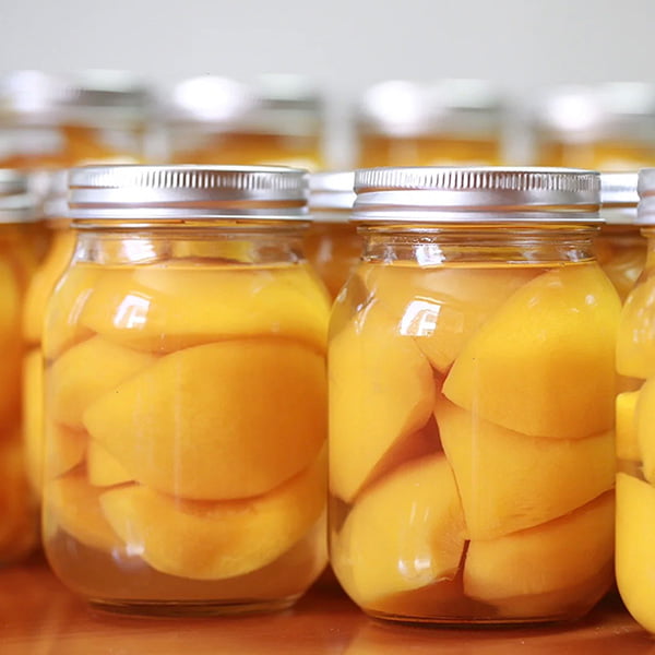 canned fruit