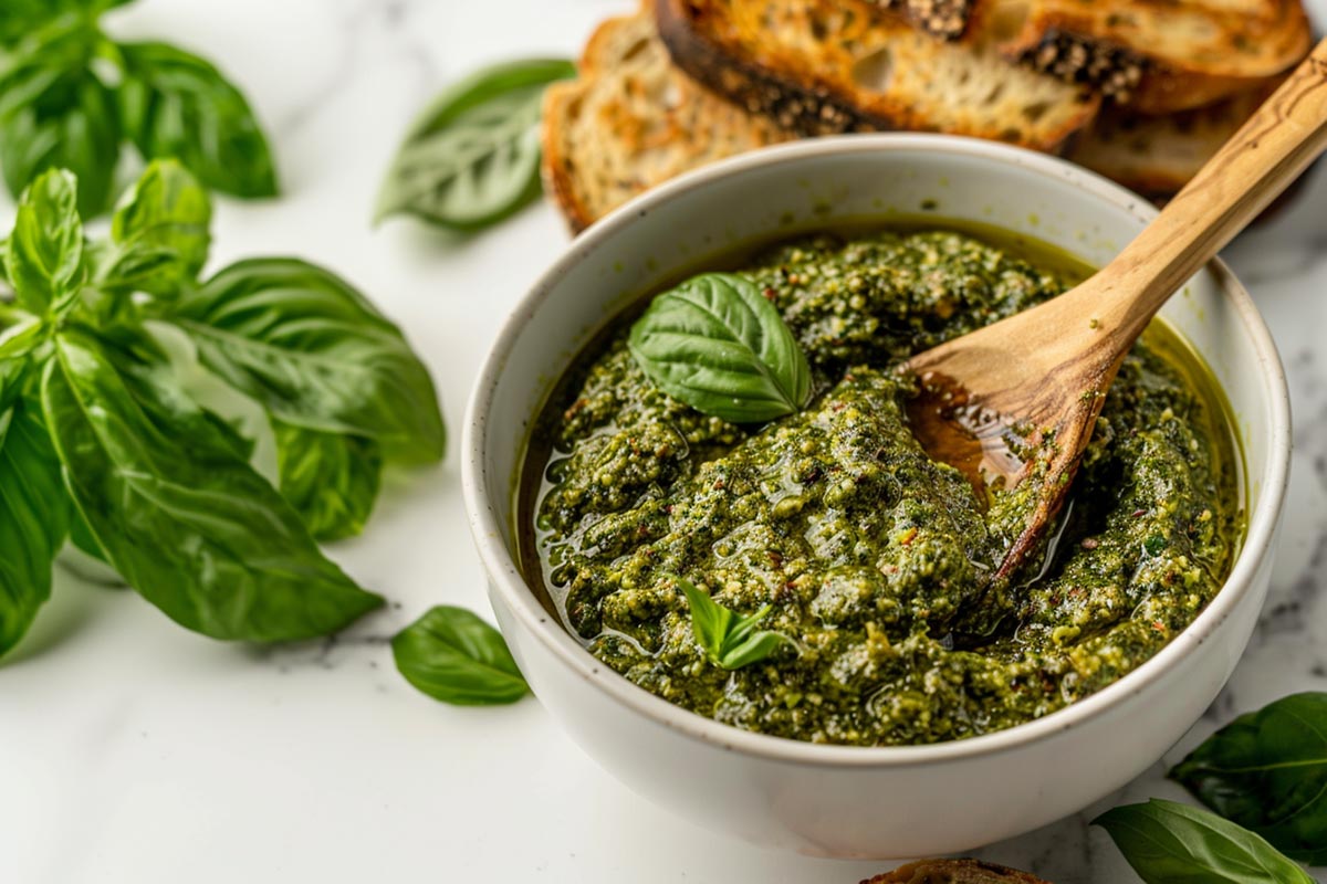 vegan pesto recipe