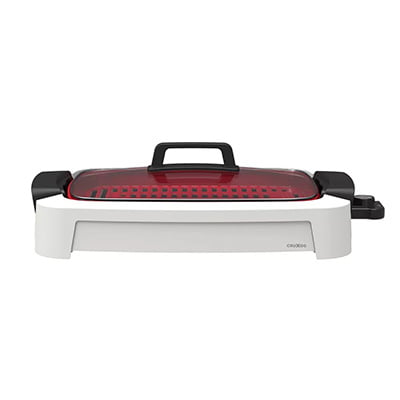 CruxGG 2-In-1 Smokeless Indoor Grill & Griddle