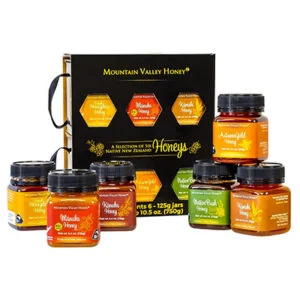 Mountain Valley Raw Honey Gift Set
