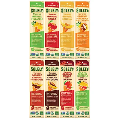 SOLELY Organic Fruit Jerky SOLELY Organic Fruit Jerky