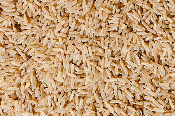 brown rice close up brown rice close up