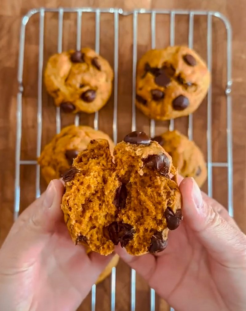 chocolate chip pumpkin cookie texture